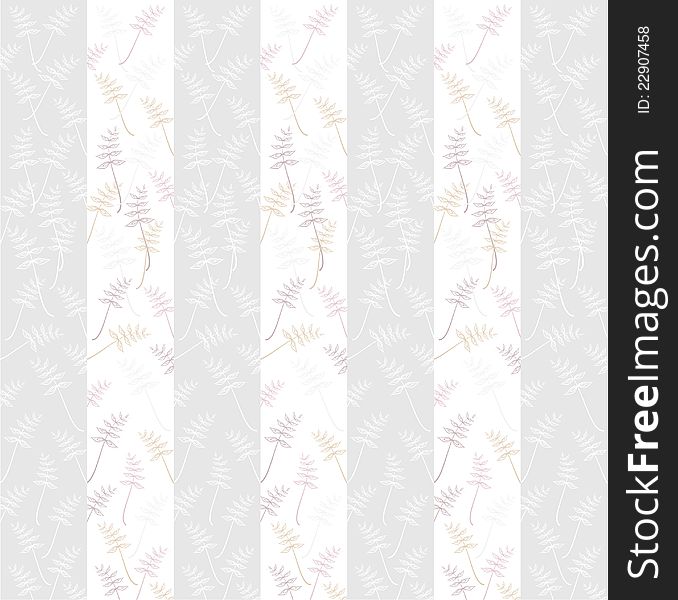 Flowers striped ornament background grey pink colours. Flowers striped ornament background grey pink colours