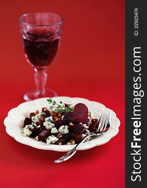 Beetroot And Cheese Salad