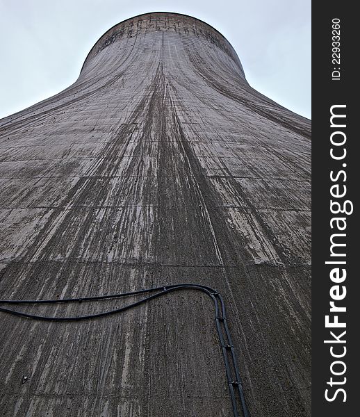 Cooling Tower In A Power Station