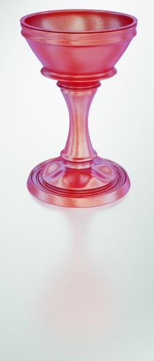 Red Ceramic Cup 3d Model Royalty Free Stock Photography Red Ceramic Cup 3d Model Royalty Free Stock Photography