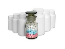 Vials With Medicines. Royalty Free Stock Image