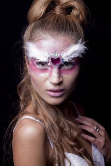 Holiday Make-up Stock Images Holiday Make-up Stock Images