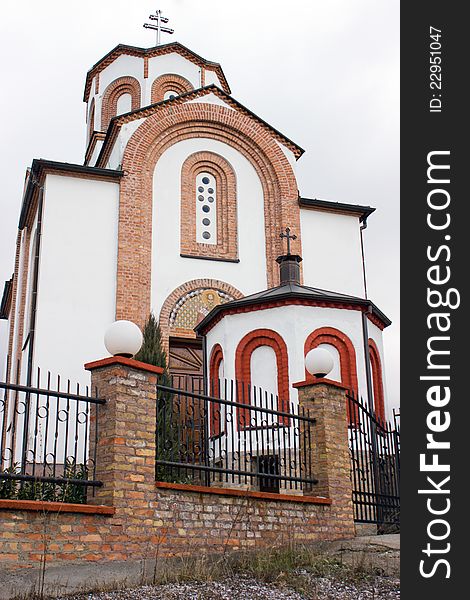 Orthodox church St. Theodore in Vrsac (Vojvodina, Serbia). Orthodox church St. Theodore in Vrsac (Vojvodina, Serbia)