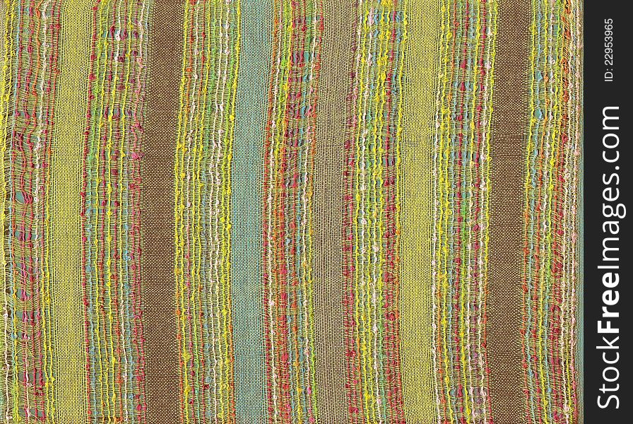 Colored fabric textile texture .