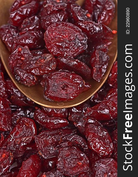Dried fruit cranberry