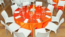 Table Setting Royalty Free Stock Image Table Setting Royalty Free Stock Image