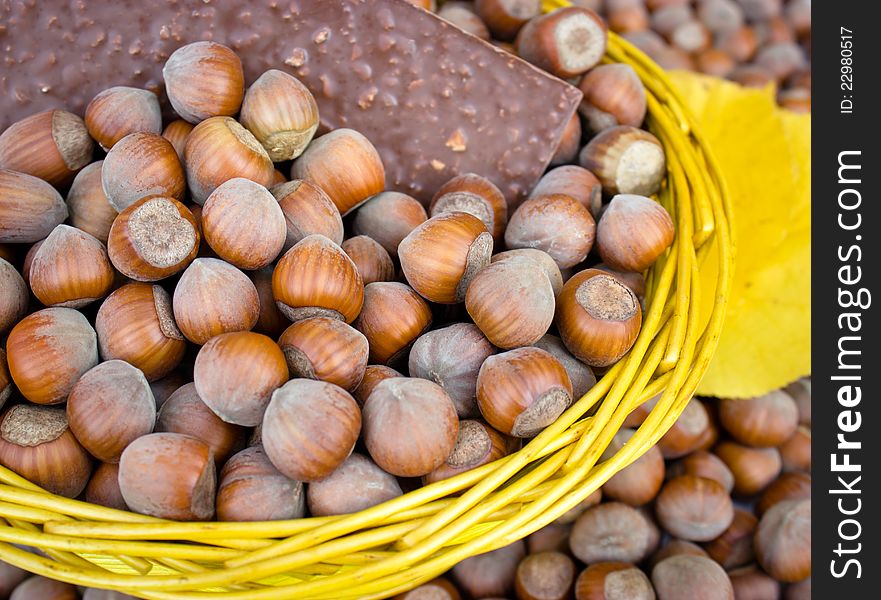 Hazelnuts and hazelnut chocolate are executive sweets