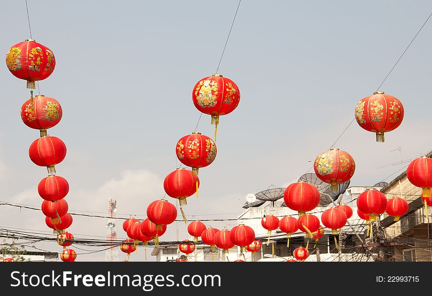 China red lantern in thailand