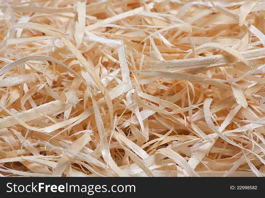 Wooden shaving texture or background. Wooden shaving texture or background