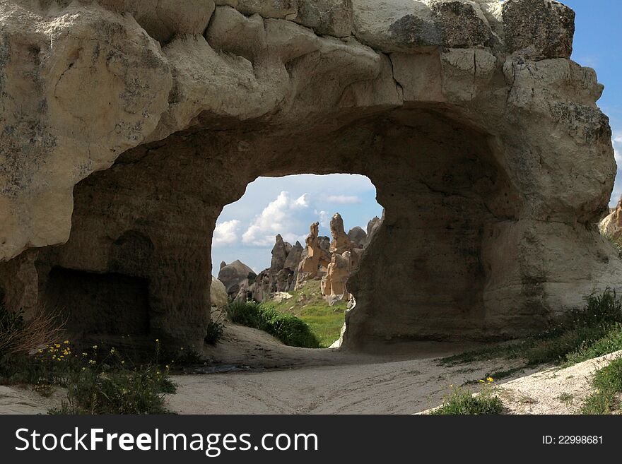 View Of Cappadocia, Turkey.