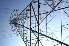 High Voltage Tower Royalty Free Stock Photos High Voltage Tower Royalty Free Stock Photos