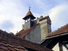 Bran Castle Detail - Romania Stock Photos Bran Castle Detail - Romania Stock Photos