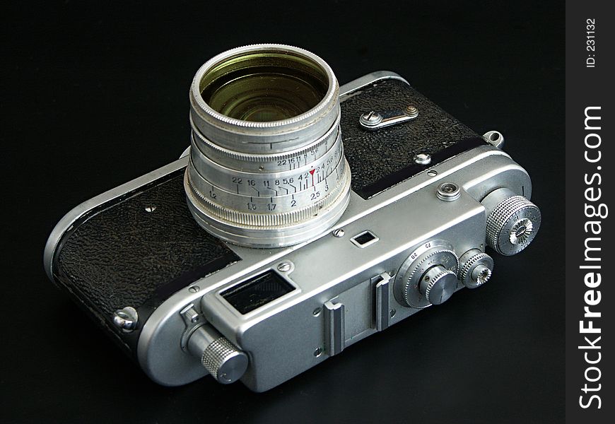 Antique film camera 0820_06. Antique film camera 0820_06