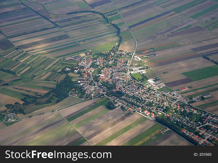 Taken on the plane leaving Vienna, Austria. Taken on the plane leaving Vienna, Austria