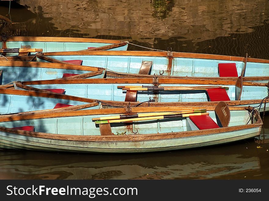 Rowing boats