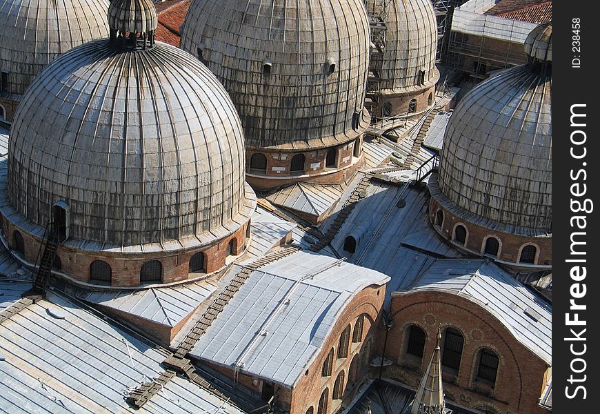 Basilica di San Marco, Venice, Roofscape