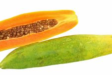 Papaya Fruit Stock Photos