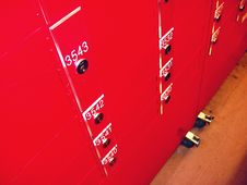 Post Office Boxes Royalty Free Stock Photo