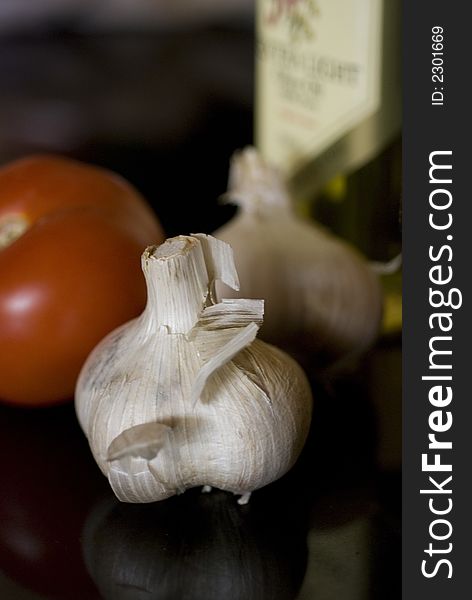Garlic And Tomatoe