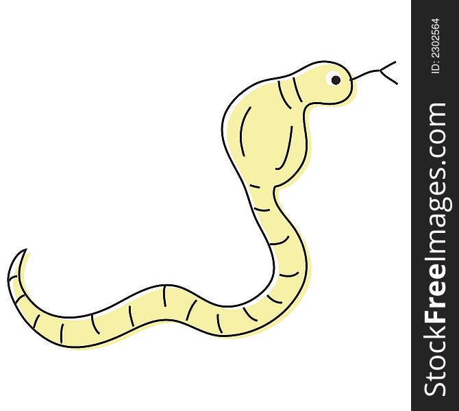 Cartoon Snake