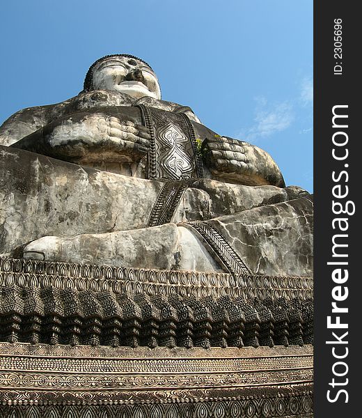 Massive statue in the Buddha Park, Nong Khai, Thailand. Massive statue in the Buddha Park, Nong Khai, Thailand