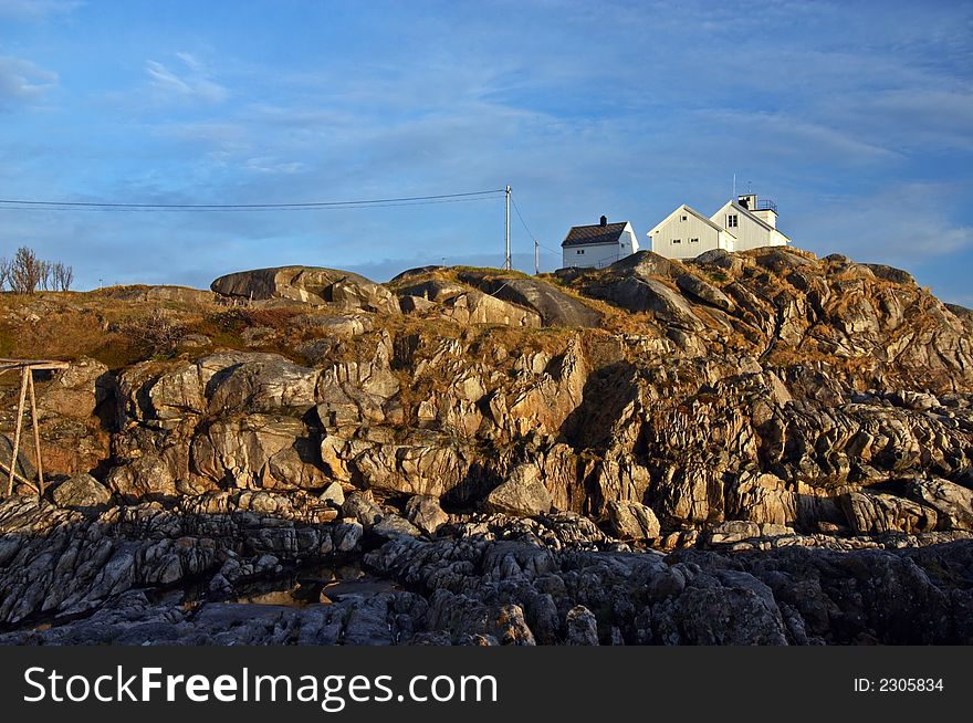 Typical North Norwegian view in Lofoten