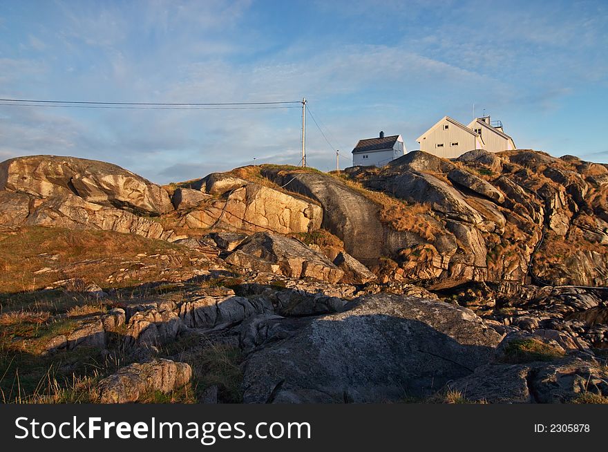 Typical North Norwegian view in Lofoten