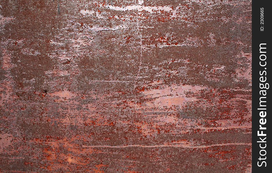 Old rusty iron background. texture