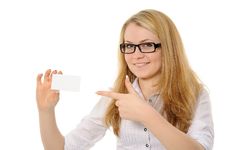 Woman Holding Empty White Board Royalty Free Stock Photos Woman Holding Empty White Board Royalty Free Stock Photos