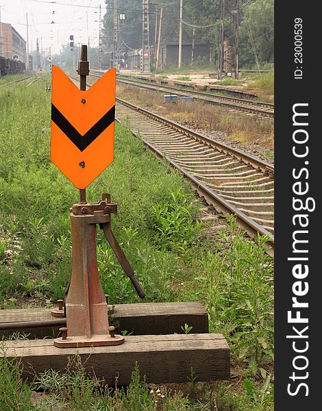 Railway rail switch