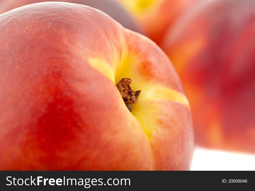 Peaches Close-up