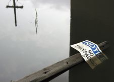 No Trespassing Royalty Free Stock Photography No Trespassing Royalty Free Stock Photography