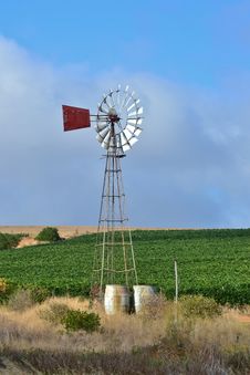 Water Pump Windmill Stock Image Water Pump Windmill Stock Image