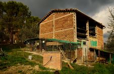Italian Farmhouse Royalty Free Stock Photo Italian Farmhouse Royalty Free Stock Photo
