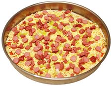 Preparing Home Made Pizza Stock Photos Preparing Home Made Pizza Stock Photos