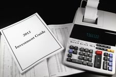 2012 Investment Guide Royalty Free Stock Photos 2012 Investment Guide Royalty Free Stock Photos