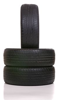 Worn Out Tires Royalty Free Stock Photo Worn Out Tires Royalty Free Stock Photo