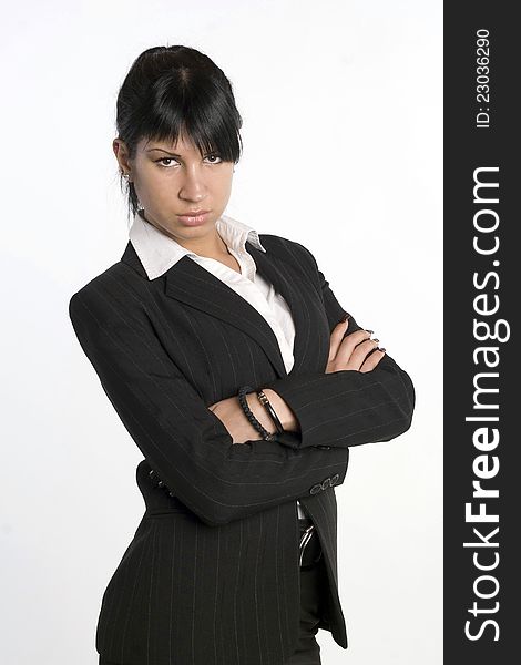 Beautiful businesswoman portrait