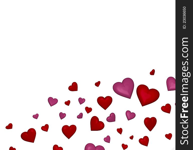 Hearts Background