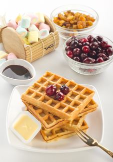 Waffles Royalty Free Stock Photos Waffles Royalty Free Stock Photos