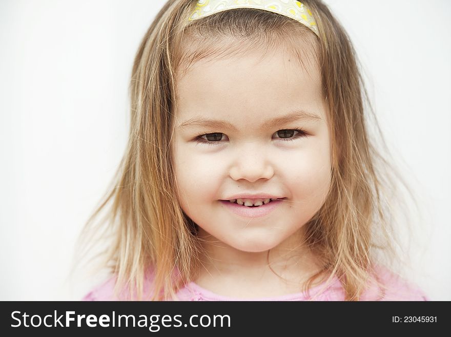 Portrait of smiling Asian girls