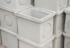 Concrete Drainage Tank Stock Images Concrete Drainage Tank Stock Images