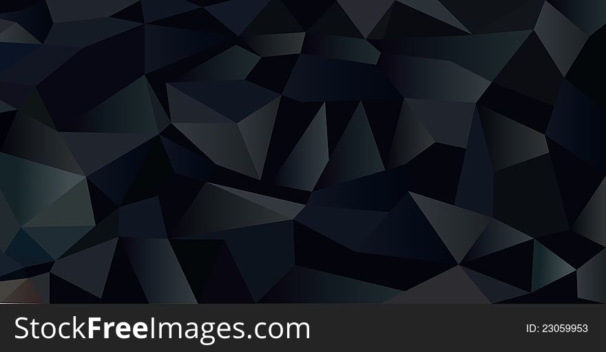 Background of a piece of black crystal. Background of a piece of black crystal