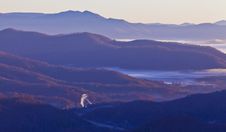 Clouds And Fog Over Appalachian Mountains Royalty Free Stock Image Clouds And Fog Over Appalachian Mountains Royalty Free Stock Image
