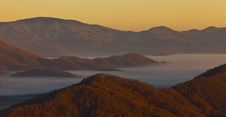 Clouds And Fog Over Appalachian Mountains Stock Photos Clouds And Fog Over Appalachian Mountains Stock Photos