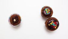 Three Muffins Stock Photo Three Muffins Stock Photo