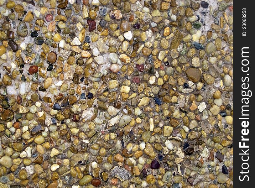 Texture Wet Colored Stones