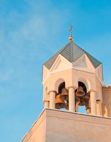 Bell Tower Of The Temple Stock Images Bell Tower Of The Temple Stock Images