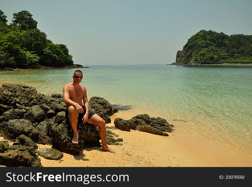 Relax on beautiful Thai island. Relax on beautiful Thai island