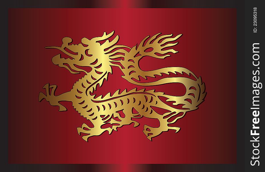 Traditional Asian dragon, 2012, year of the dragon